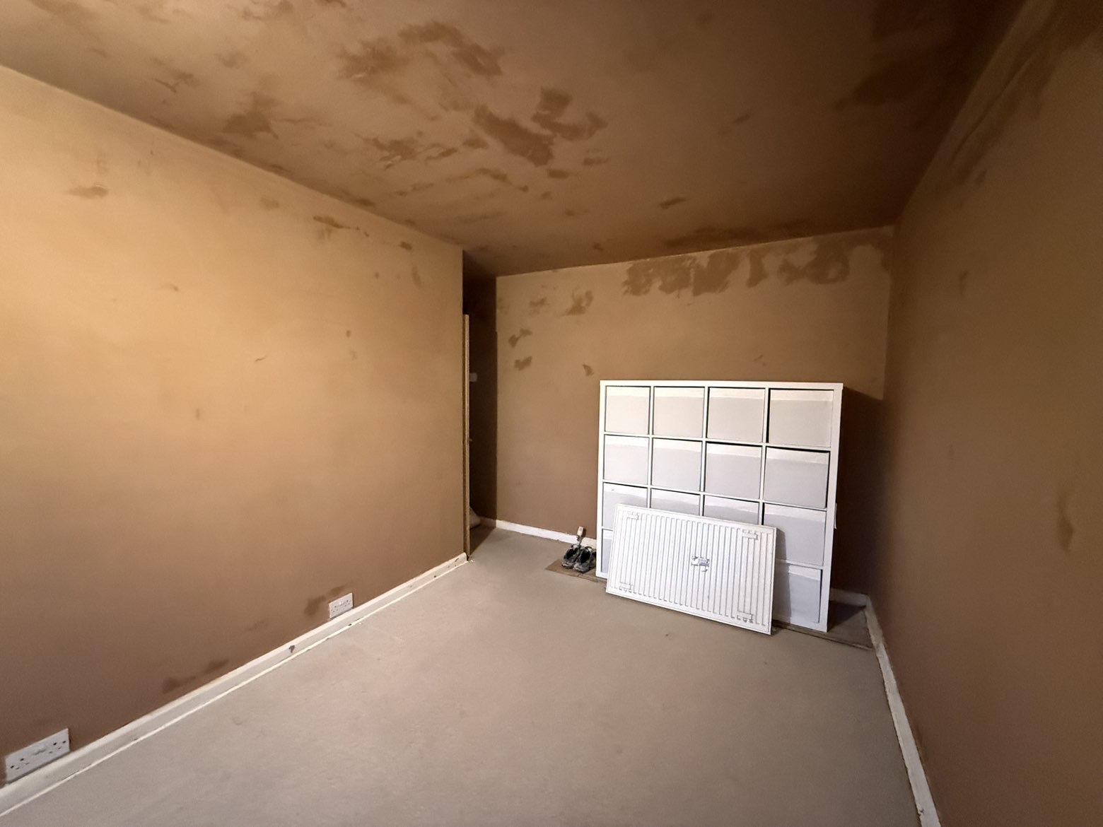 Stripped Walls Re-Skim