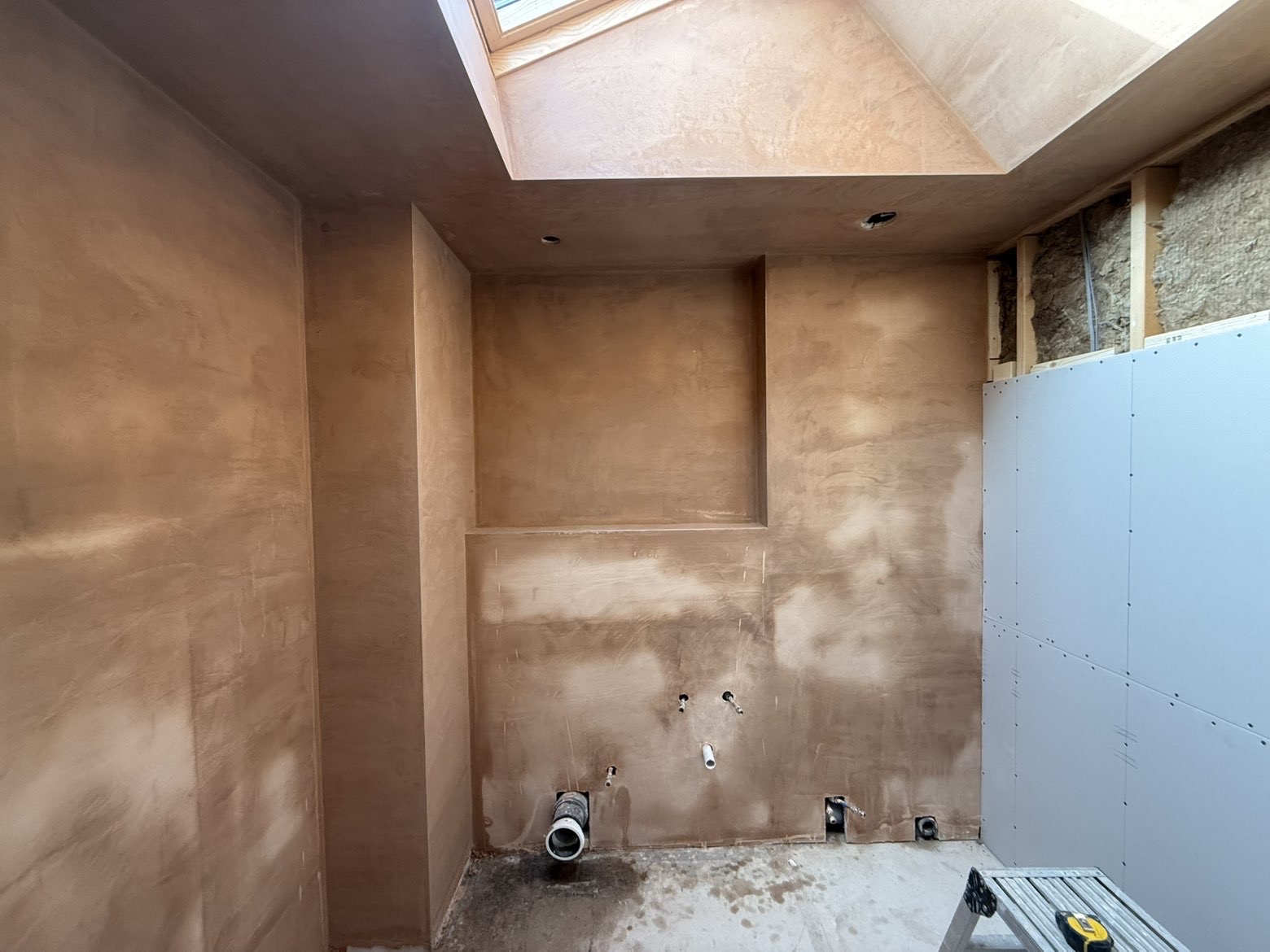 Bathroom Boarded & Skimmed