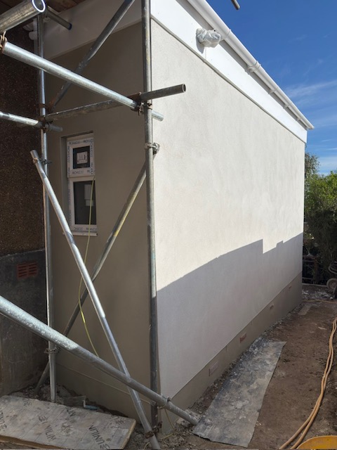 Exterior Silicone Render